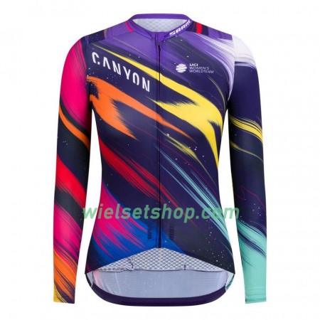 Wielershirt 2020 Canyon-SRAM Dames N001 Lange Mouw
